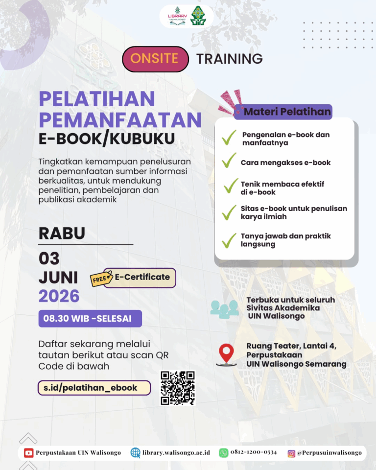 Pelatihan Pemanfaatan E-Books KUBUKU