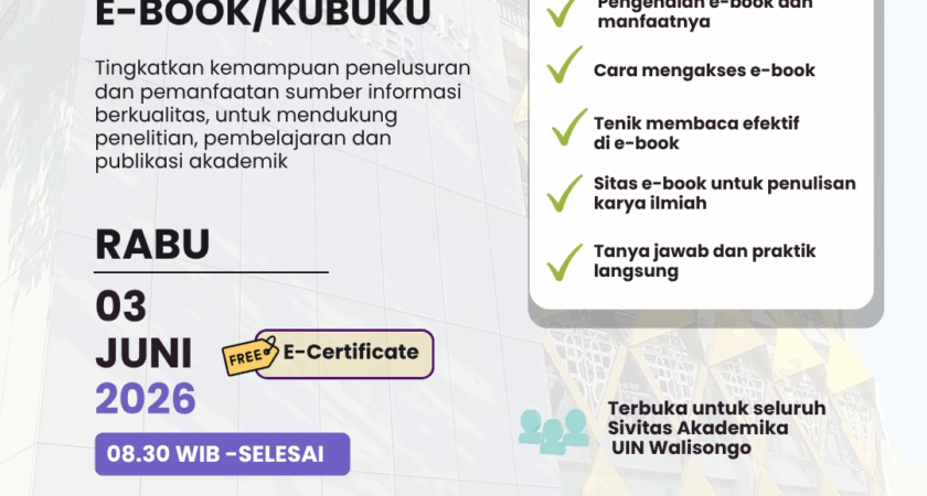 Pelatihan Pemanfaatan E-Books KUBUKU